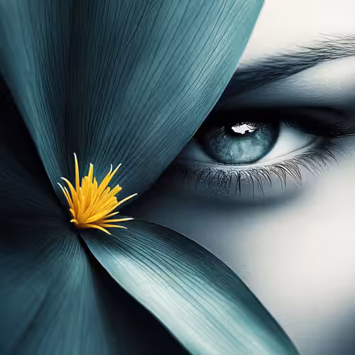 Her Iris Held the Flower’s Secret