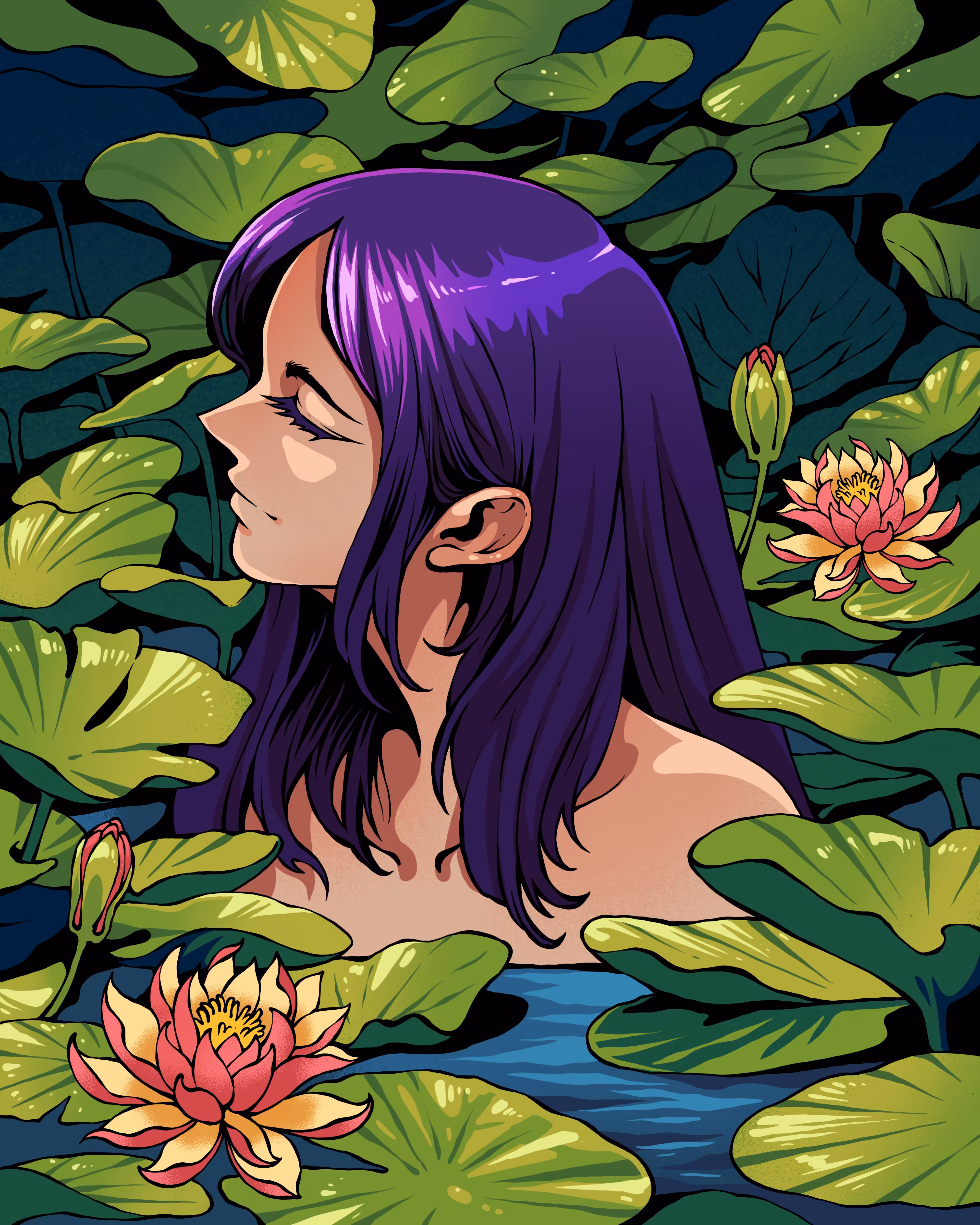 Soak Among The Lotuses