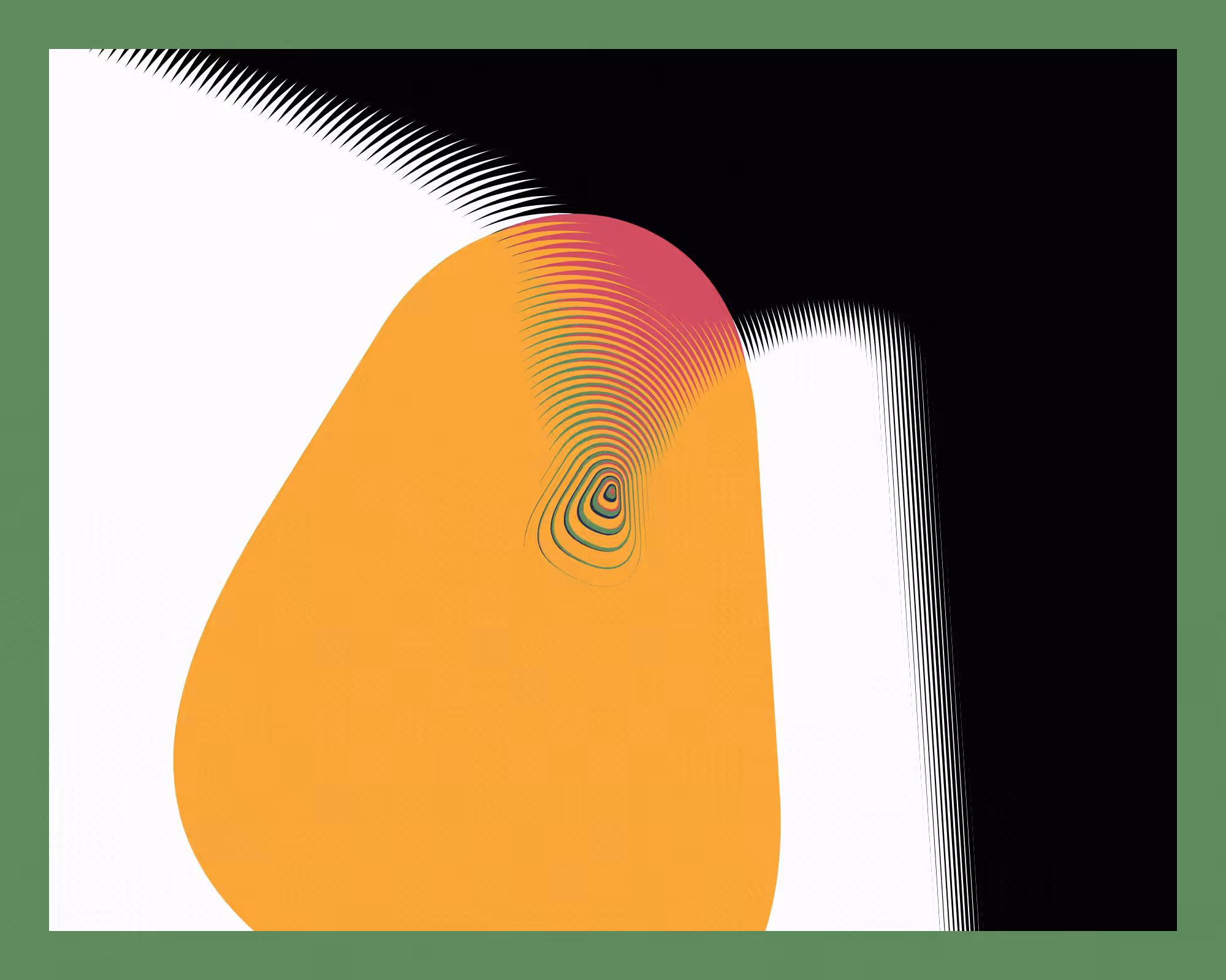 Alternating bands of color #91