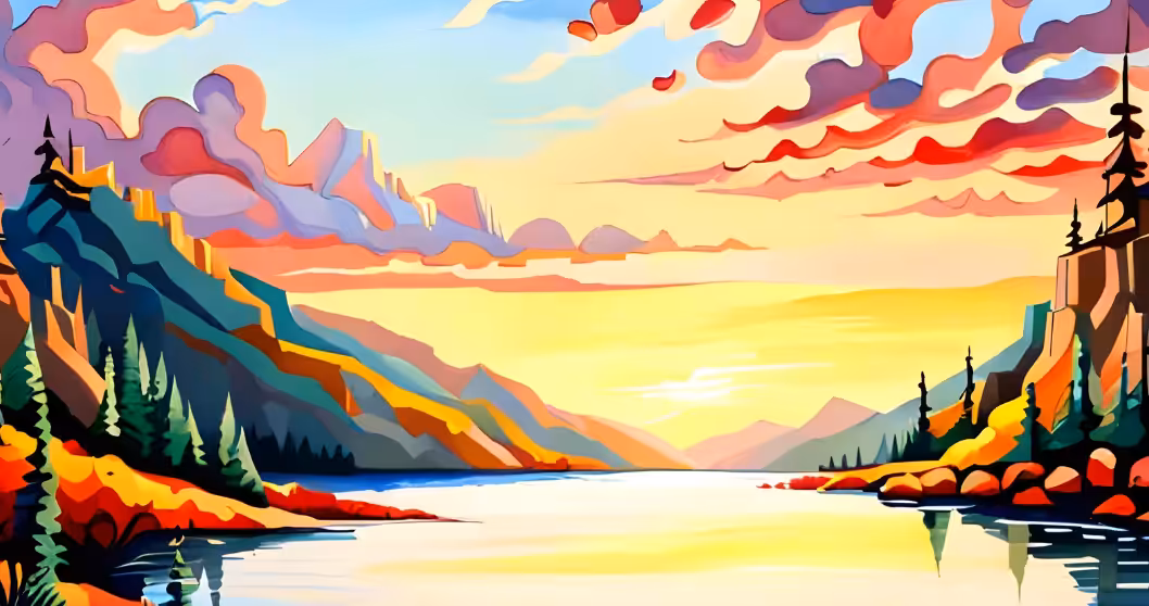 Serenity in the Morning Sun