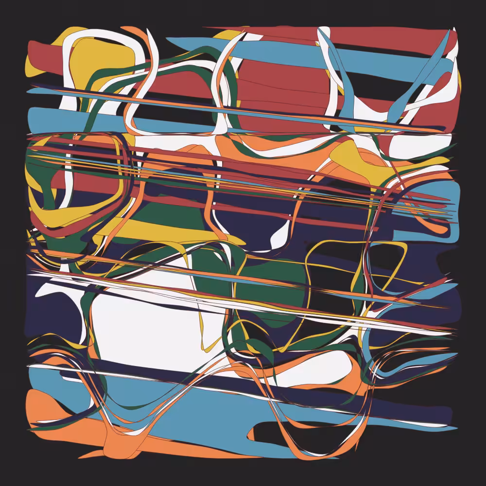 Geometric colorful shapes 3 #52