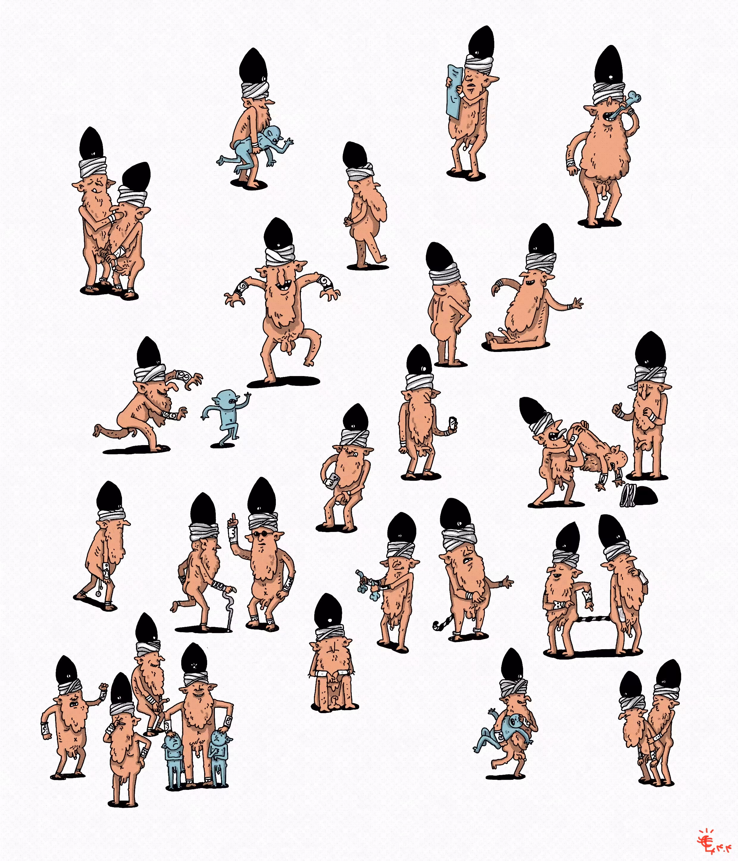 " Men & their hobbies "