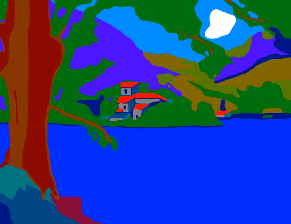 "Le Lac de Fortbourg"