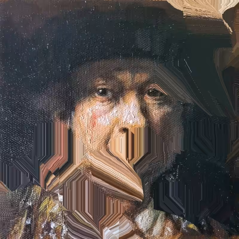 rembrandt glitch#3