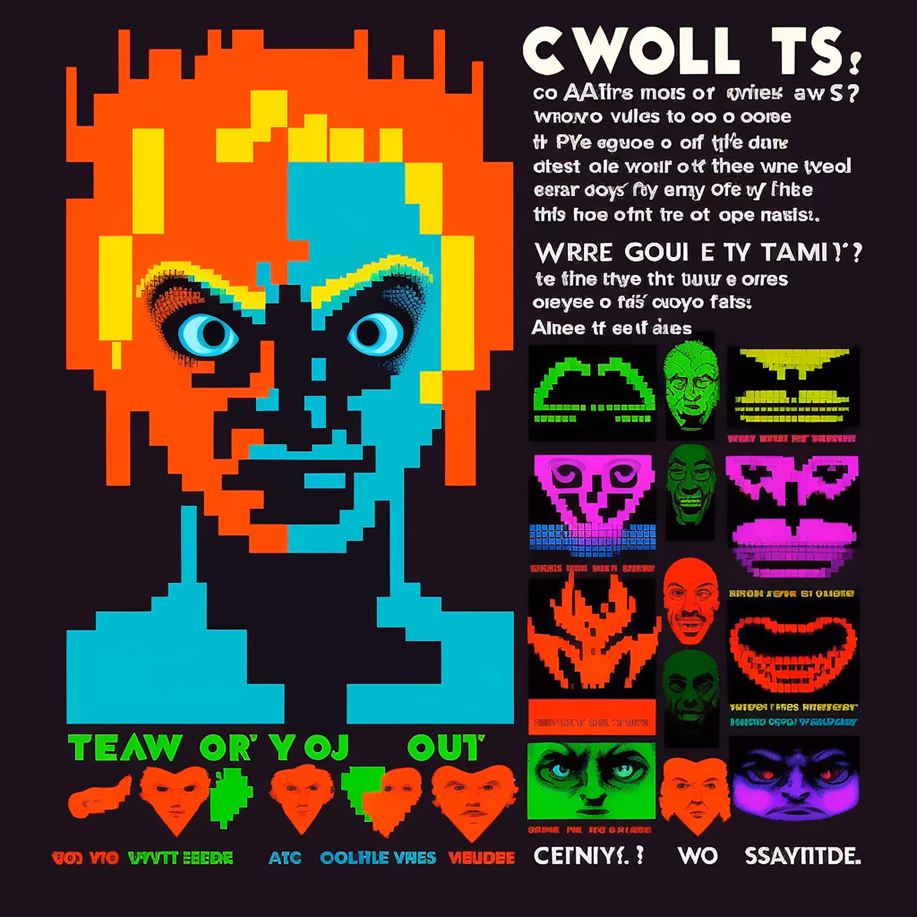 Pixel Game Posters #53