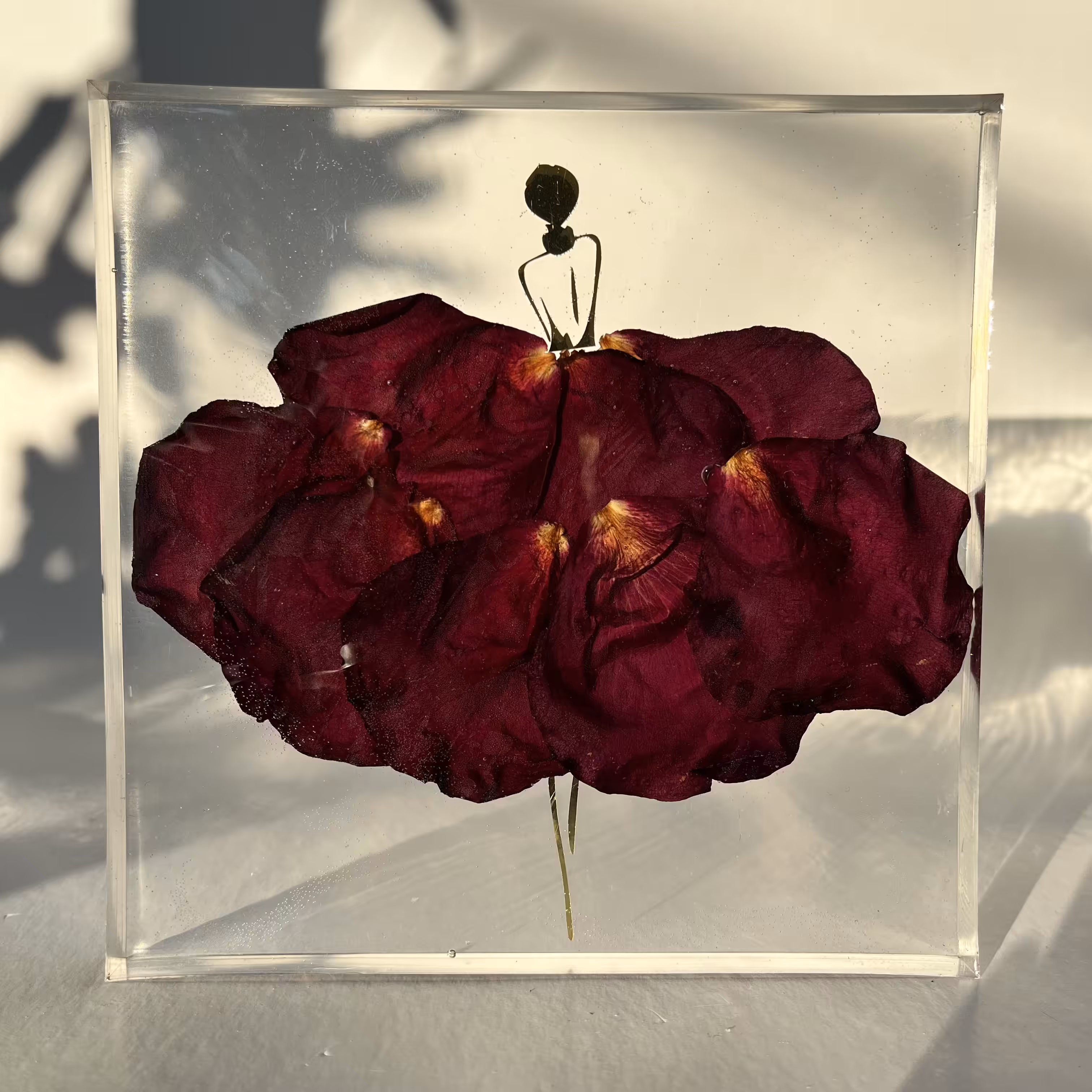 Lady in Rose Petals