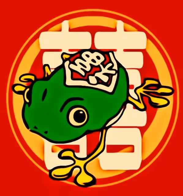 Happy frog