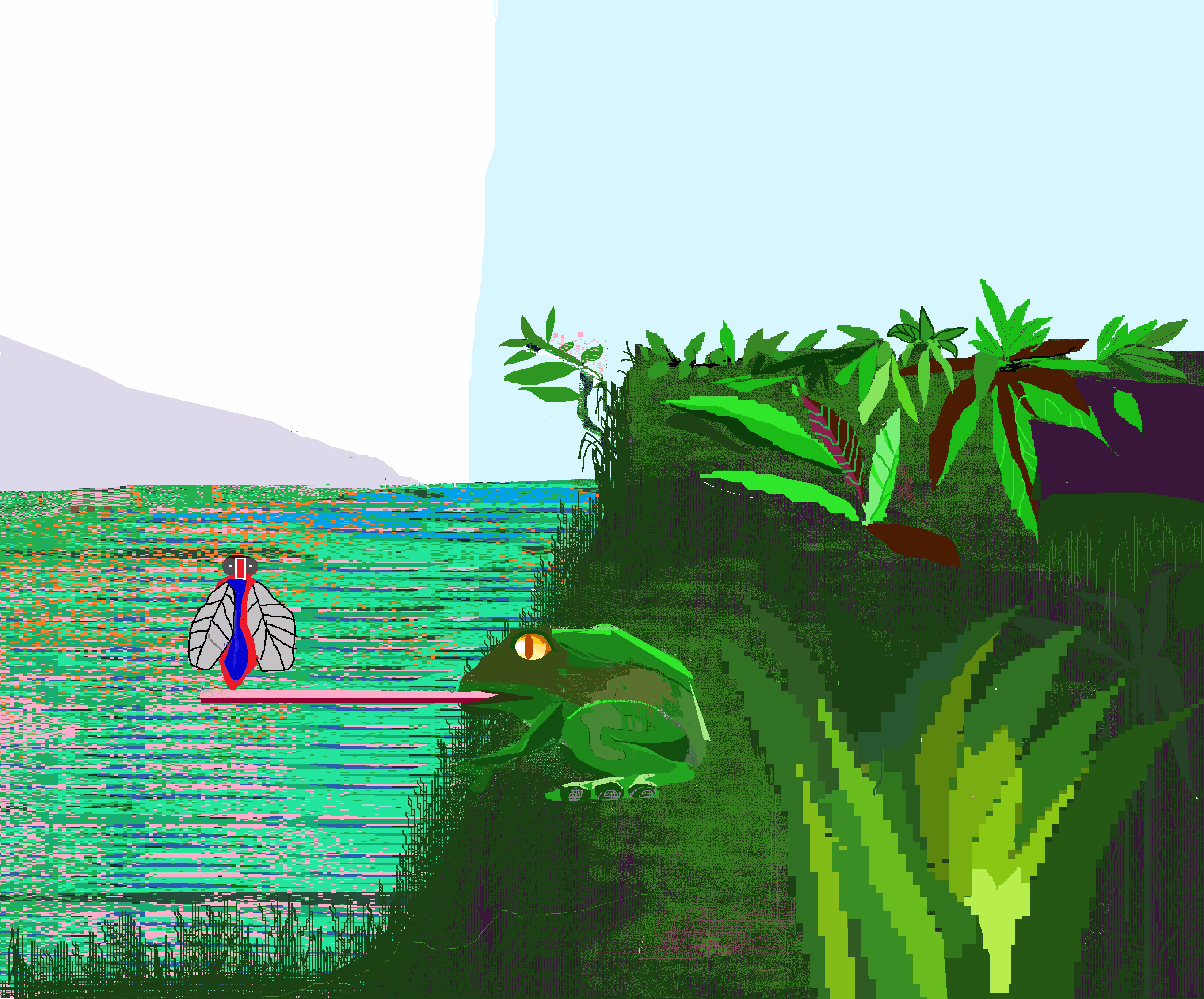 Lucky frog 