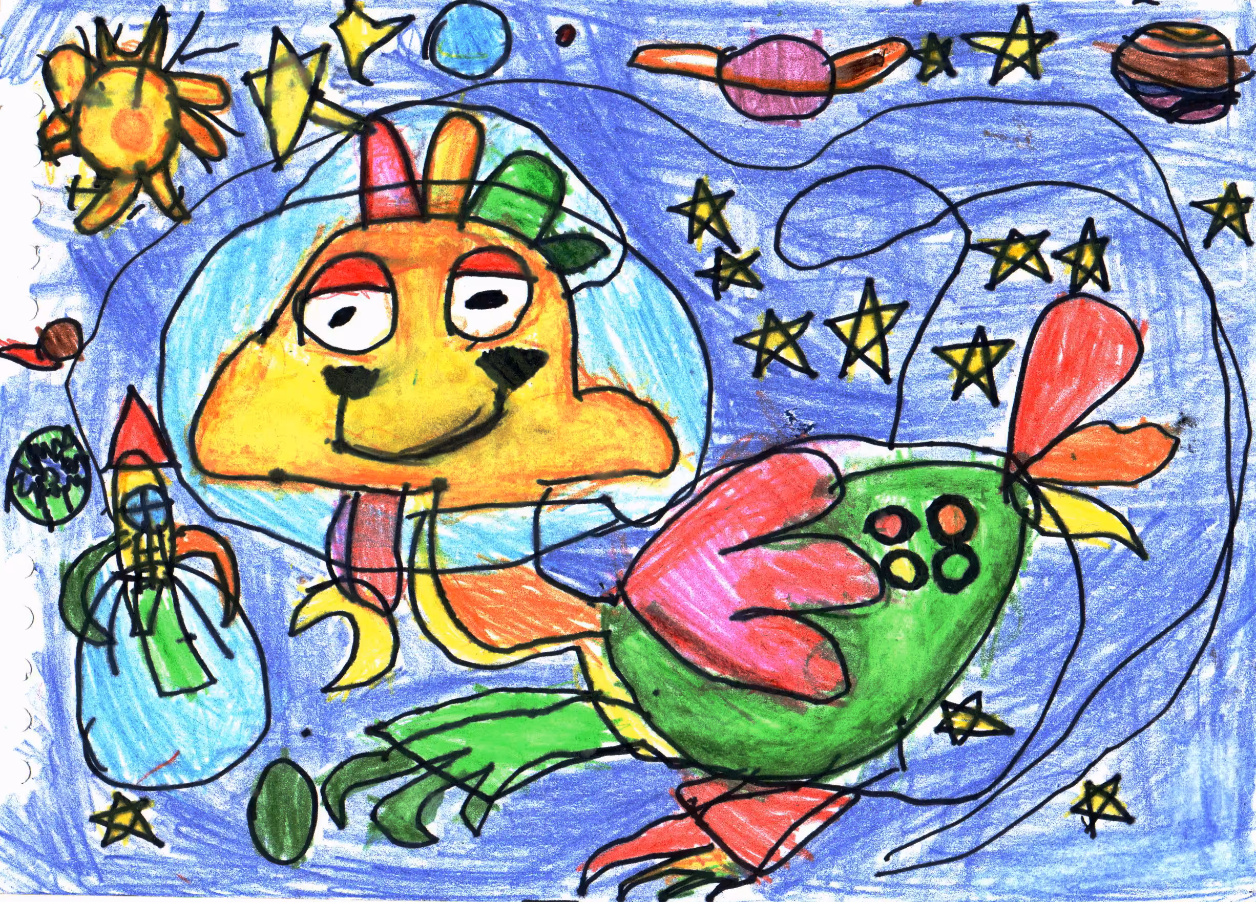Astronaut Chicken