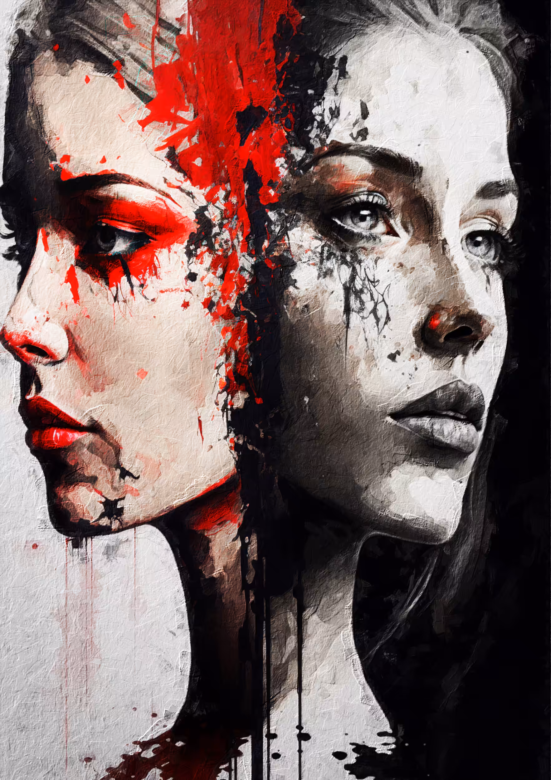 Two voices in one soul.