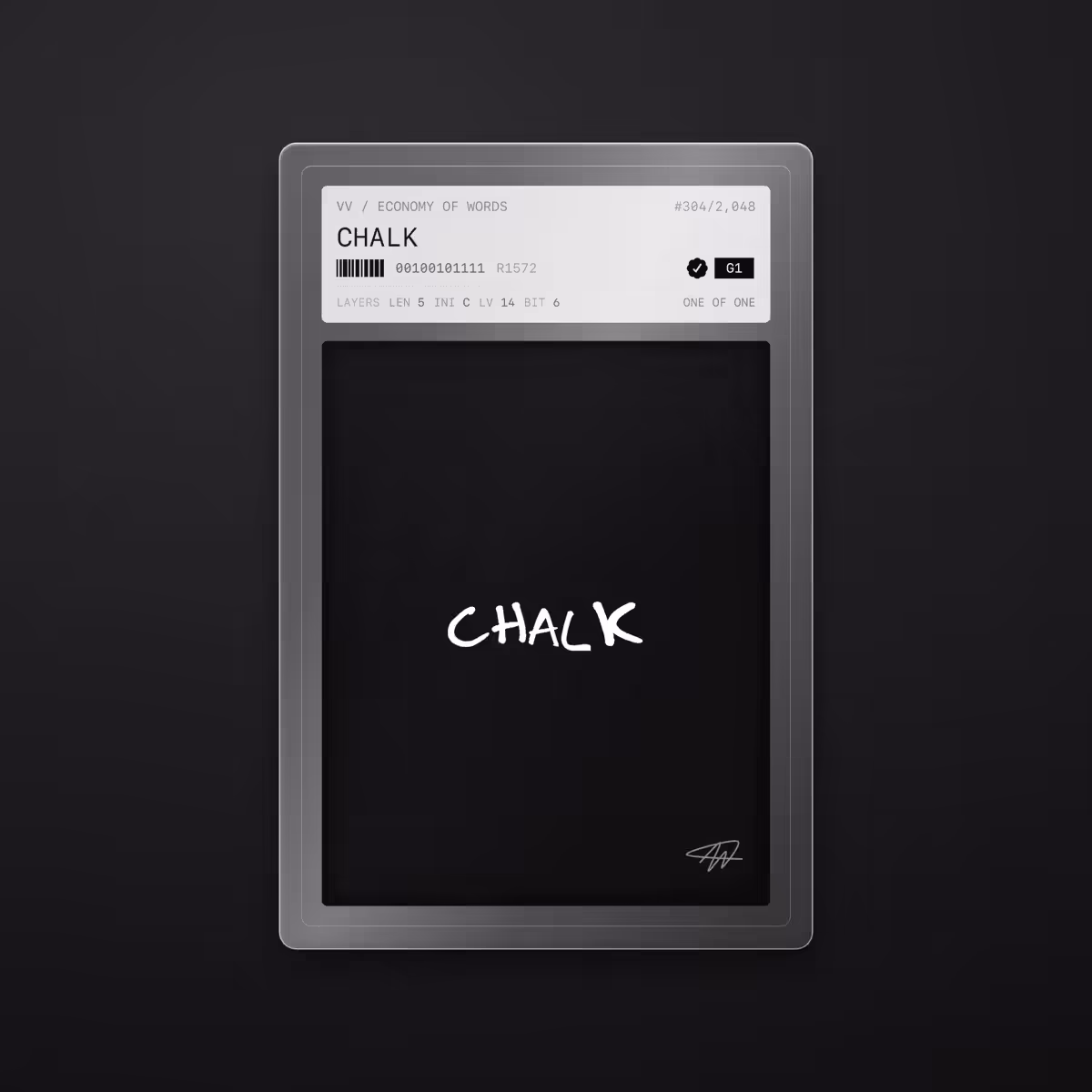 CHALK · #304