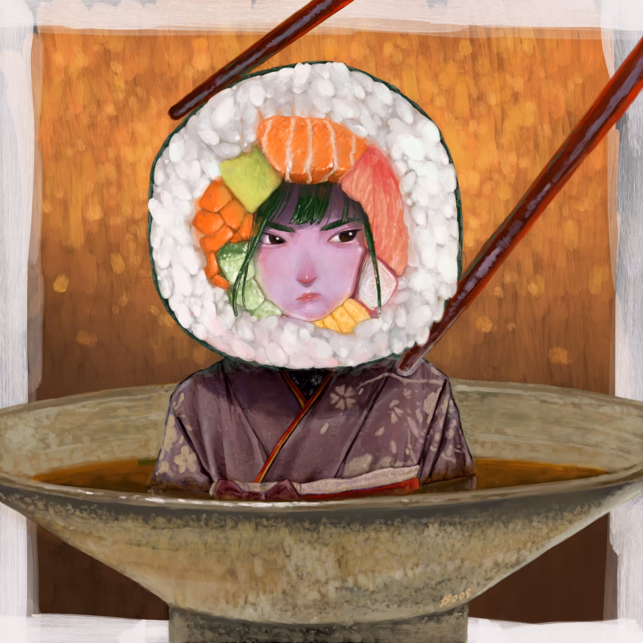 boo #0008 Sushi Roll
