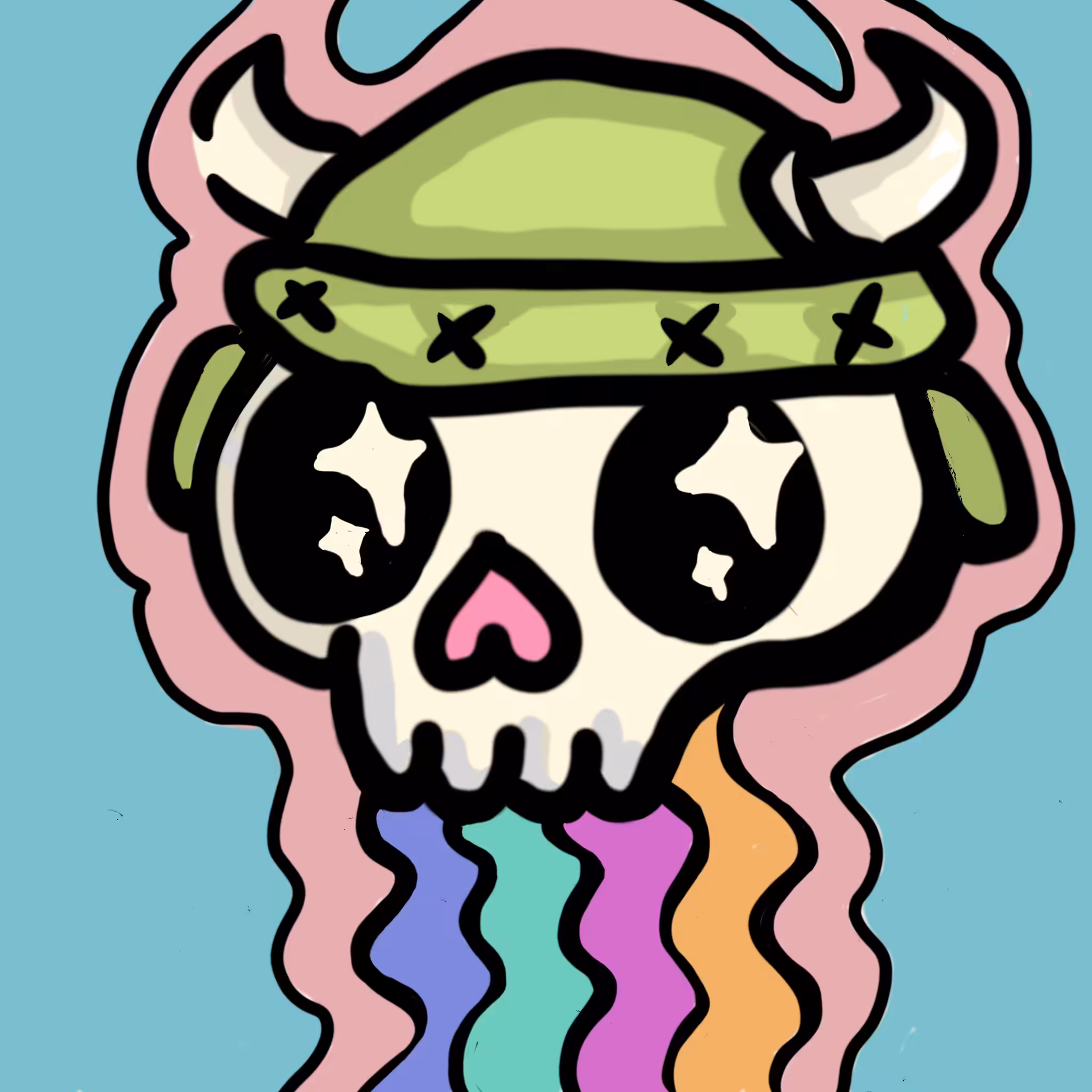 Gang Gang Skull #005
