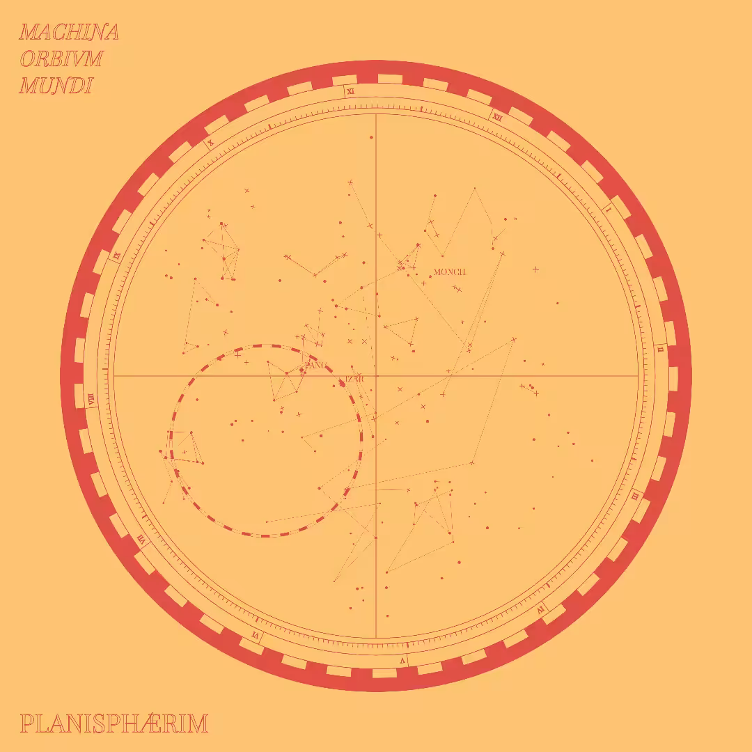 A Fictional Map Of Constellations #61