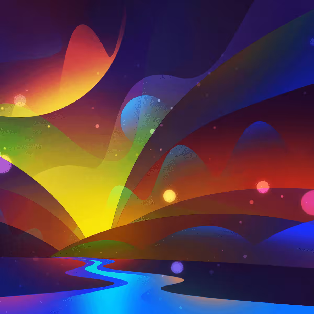Tyrone & Color world: Starry sky