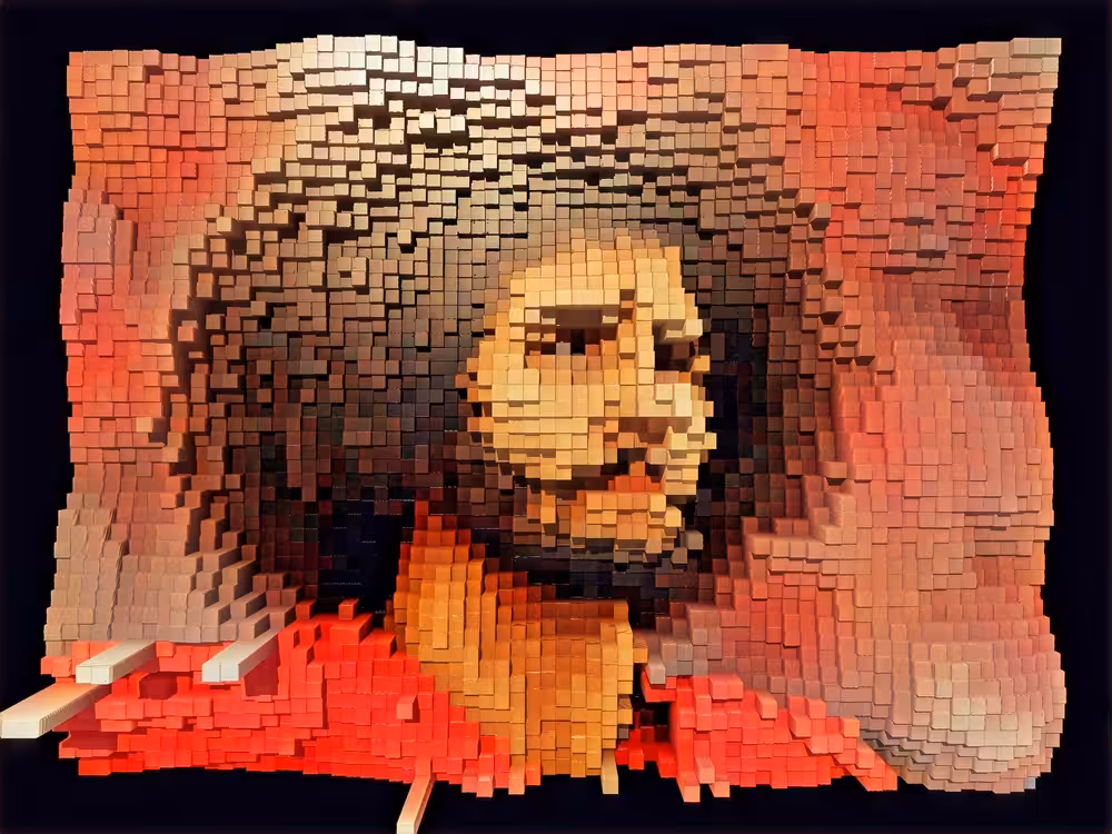 Study for a portrait of Colin Kaepernick (2020)