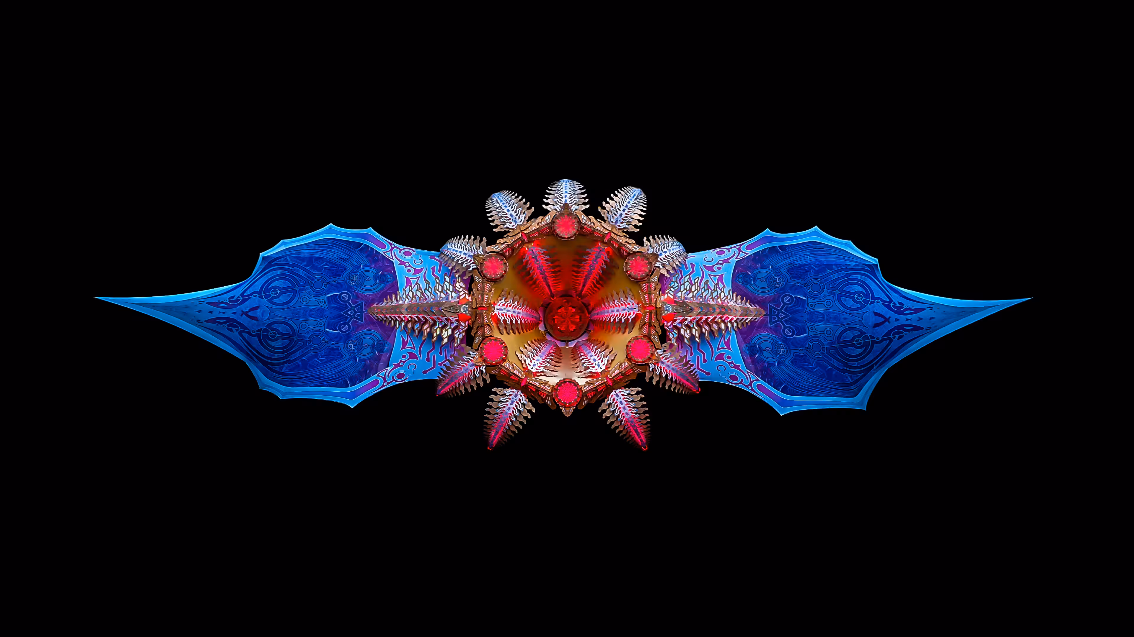 Shankra 2019 - Main Stage: Shankra 2019 Main Stage Heart - Full Red S
