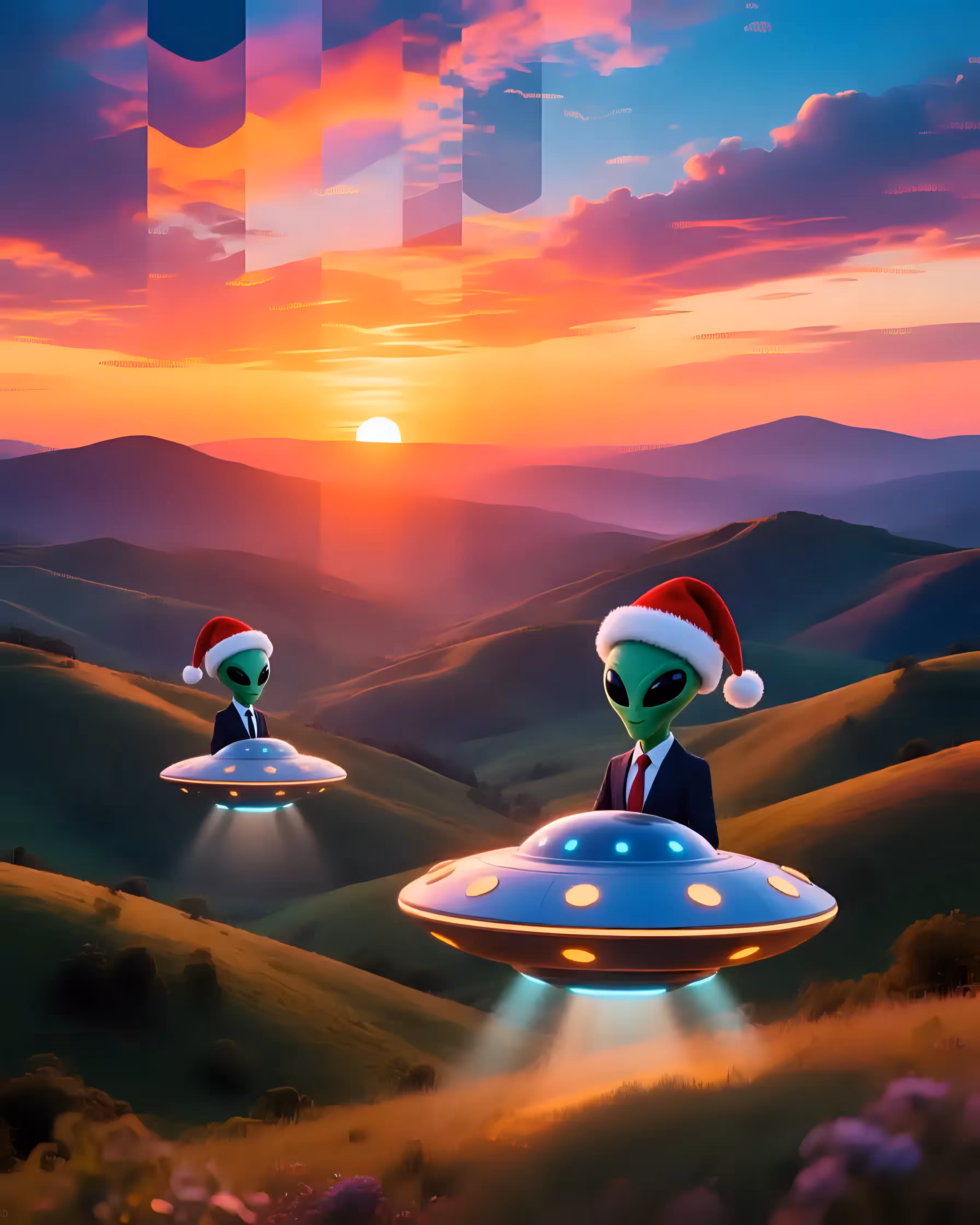 Alien Santa 