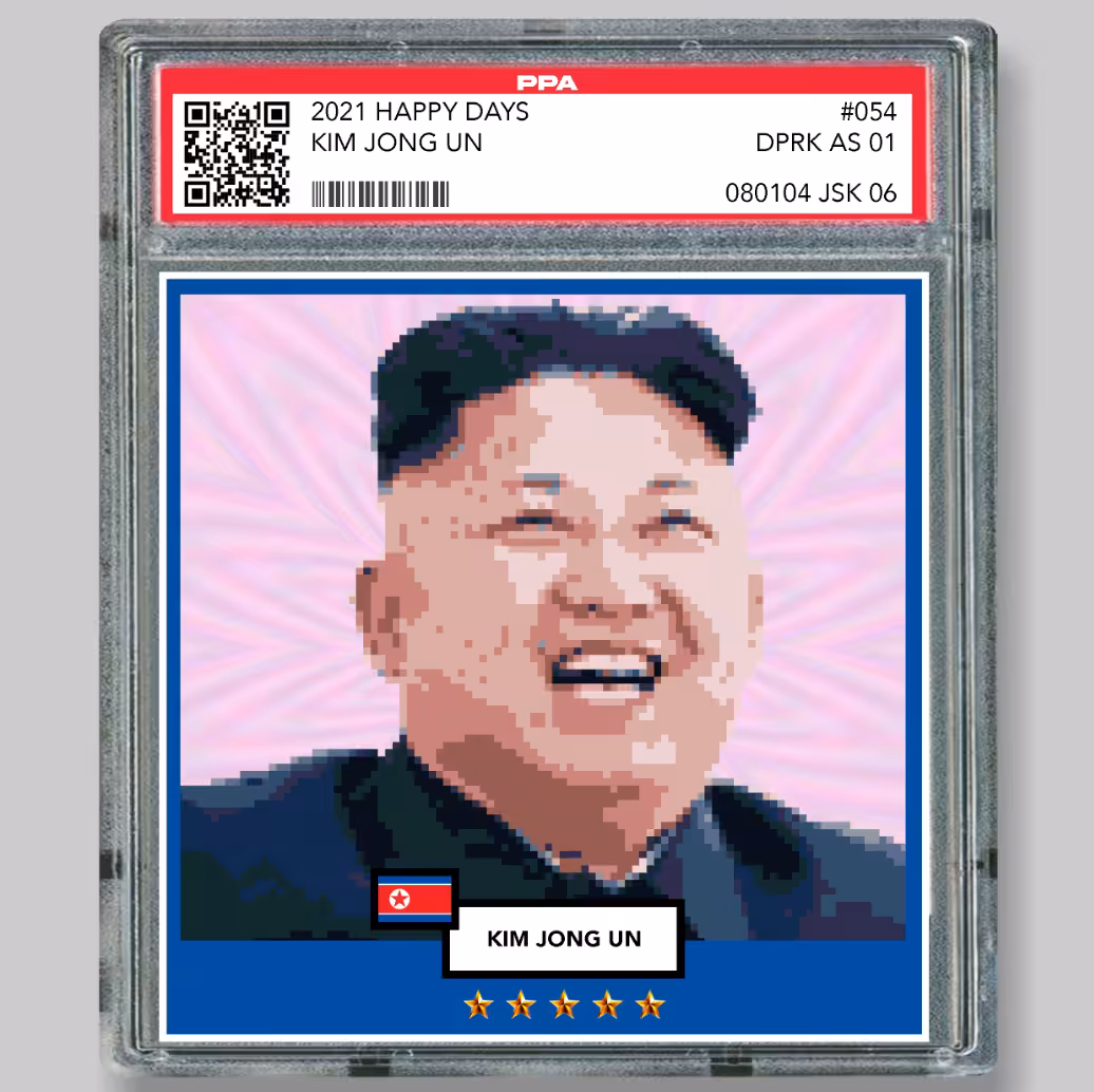 054 Kim Jong Un "Happy days"
