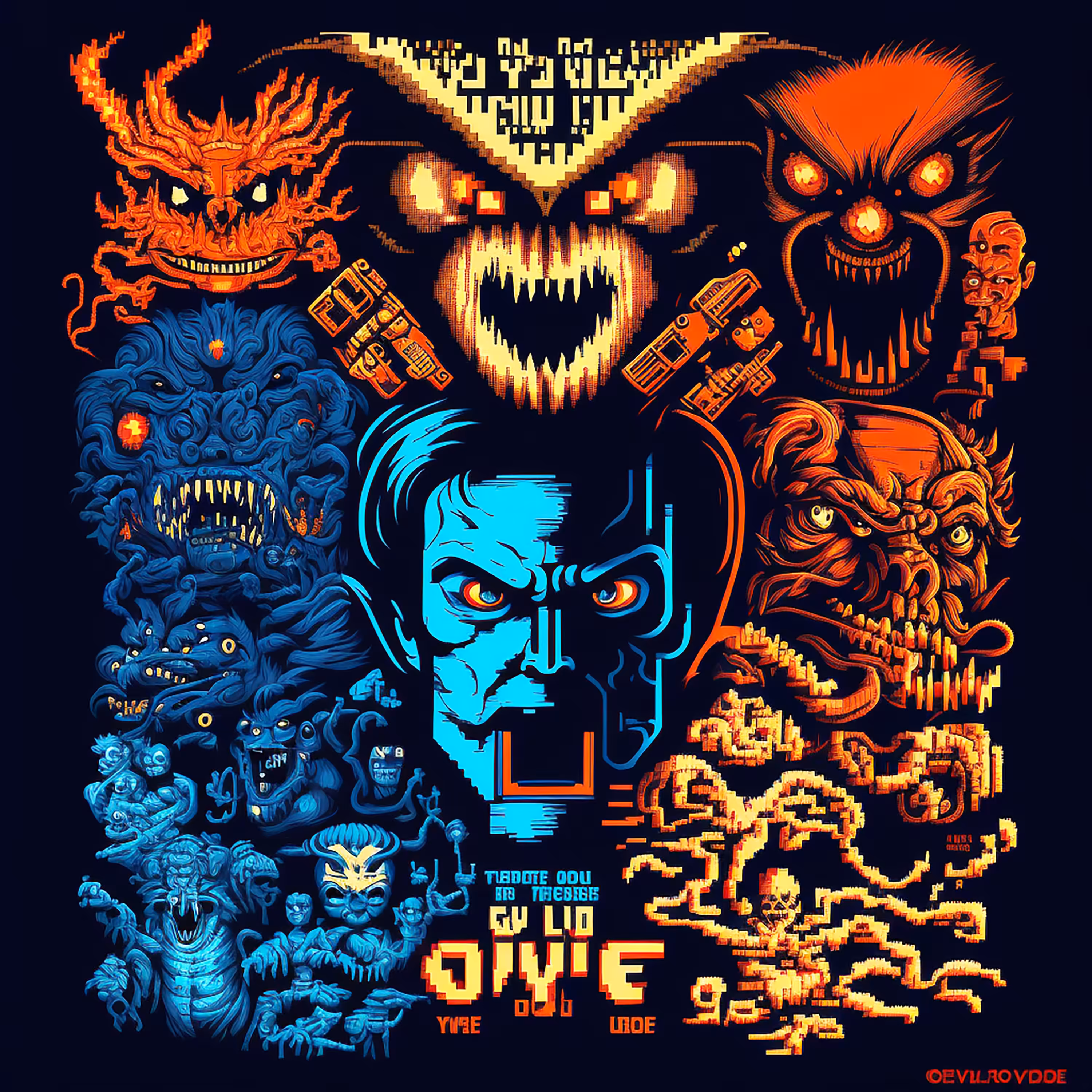 Pixel Game Posters #180