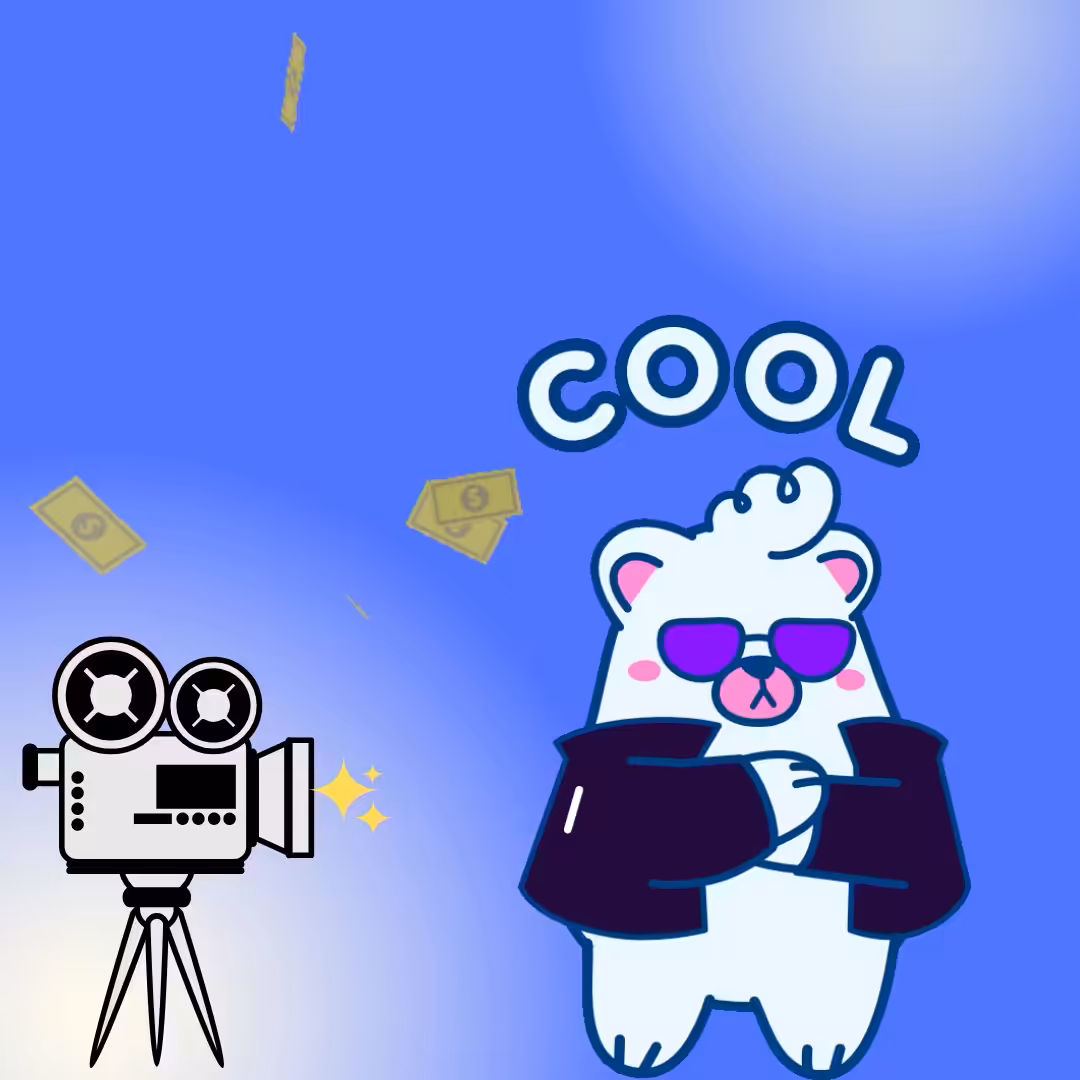 Director Bear Making it Rain