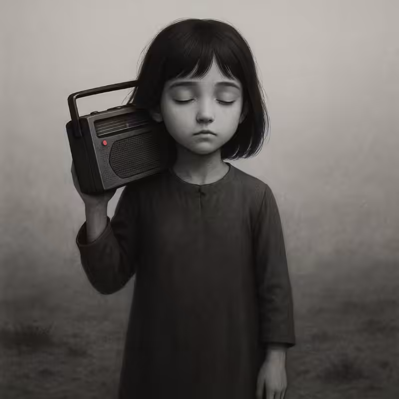 The Girl Who Carries Silence