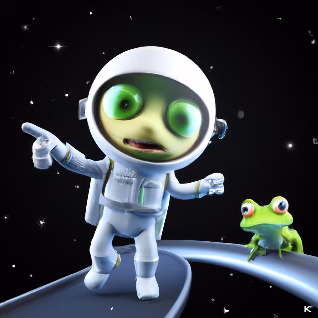 Space frens hitchhiking