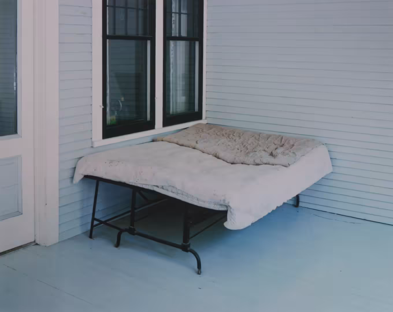  #4 Charles Lindberghs Boyhood Bed, Little Falls, Minnesota by Alec Soth from Dissolutions (Sleeping by the Mississippi)