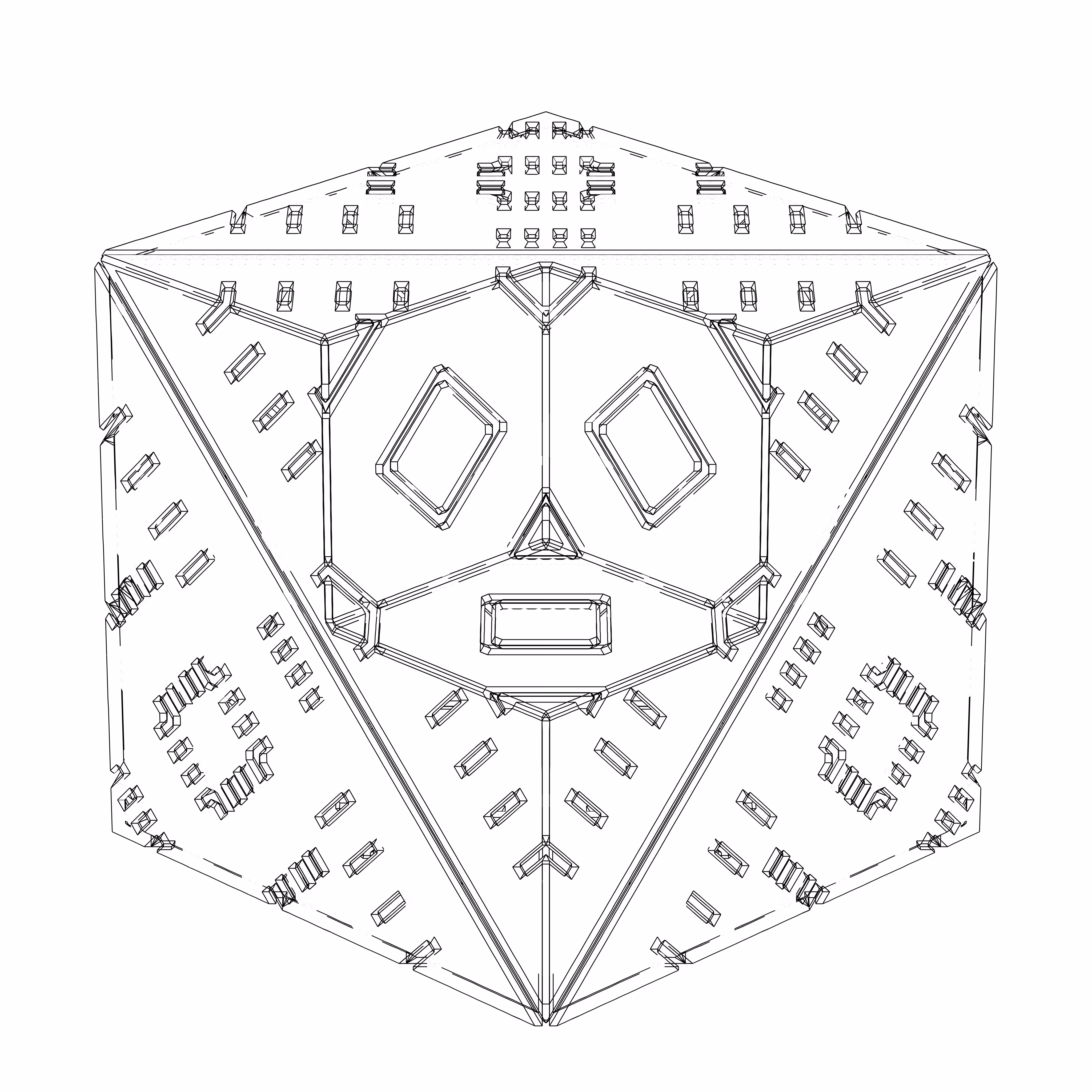 LL21 Alien Art Cube #441