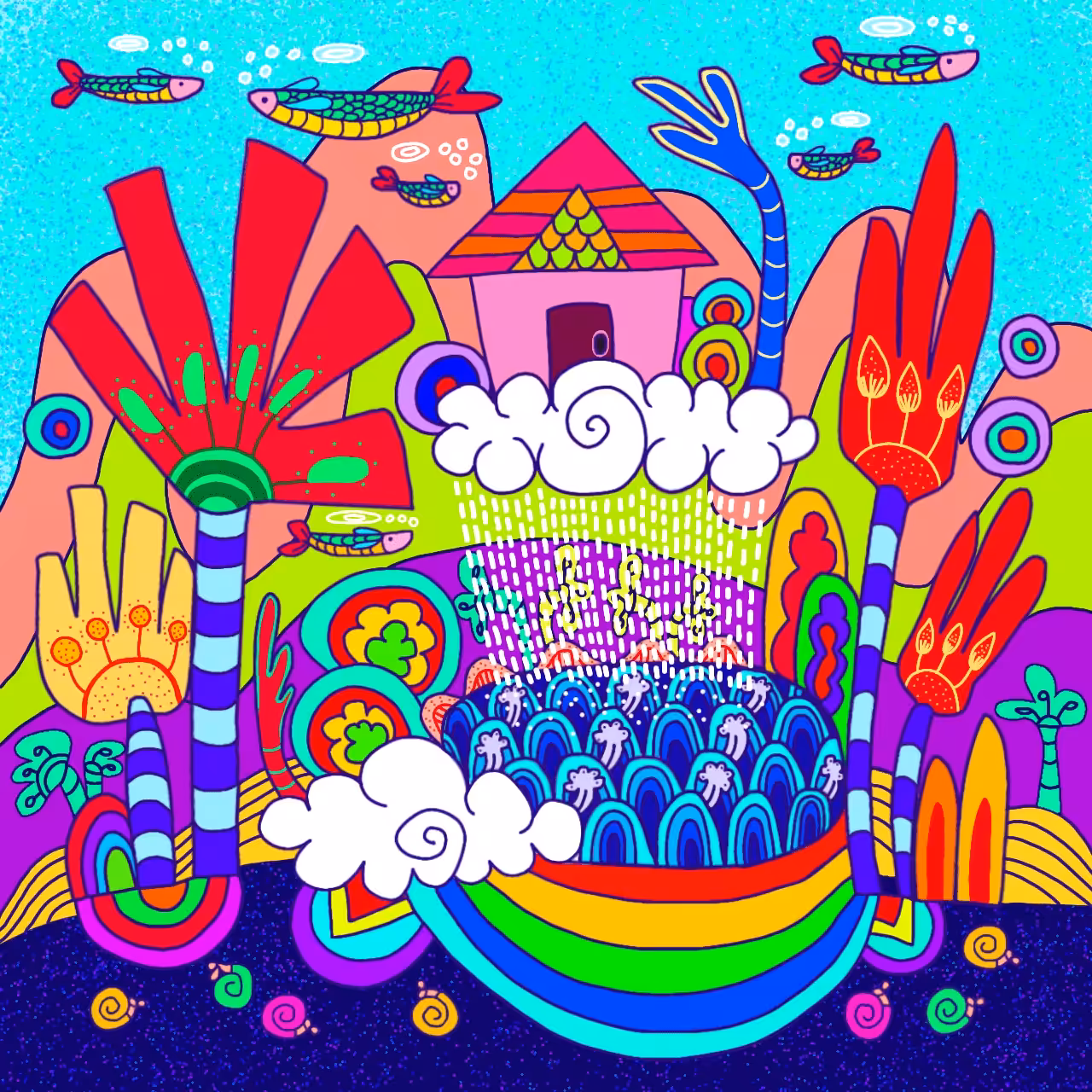 Imaginative lifestyle to lines and colorful.(Special)#30
