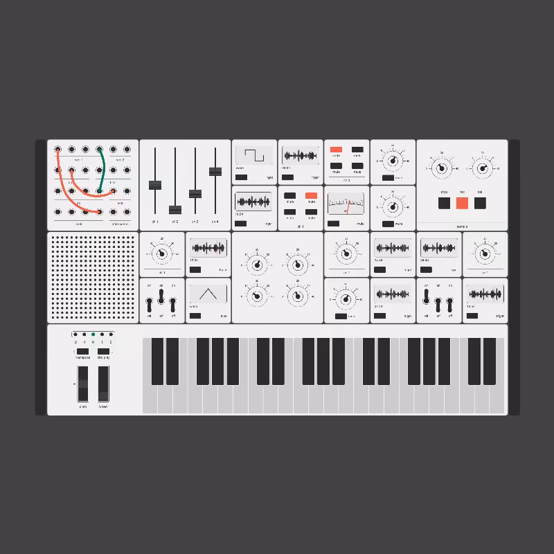 Modular synthesizer #48