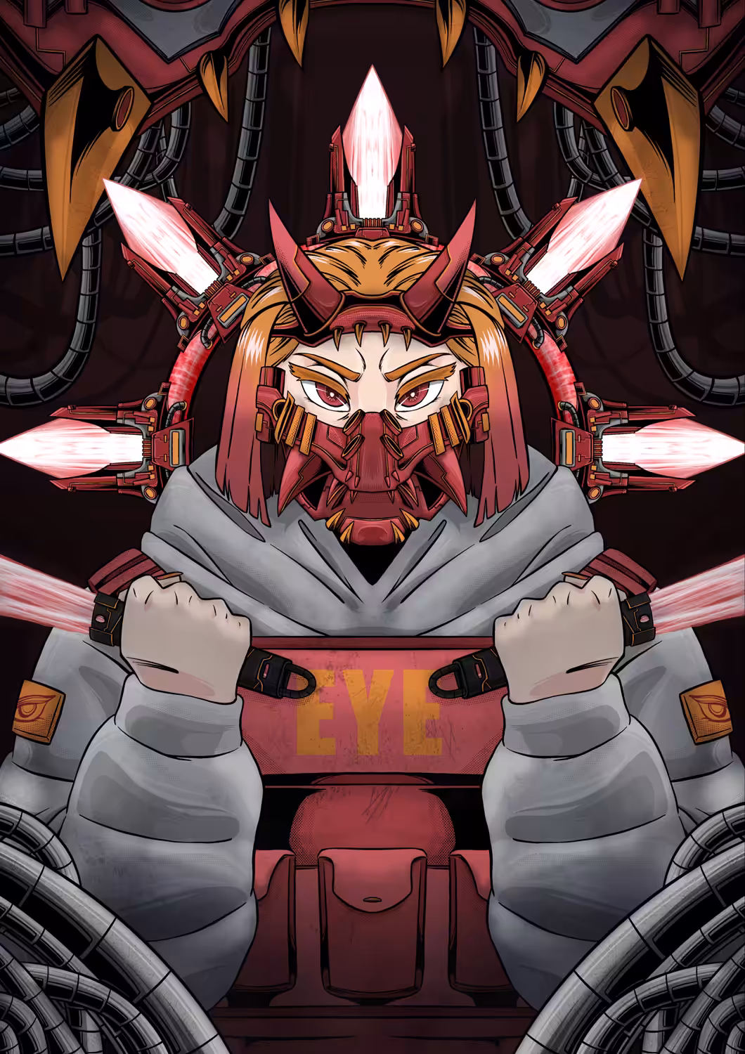 THE RED DEVIL'S EYE