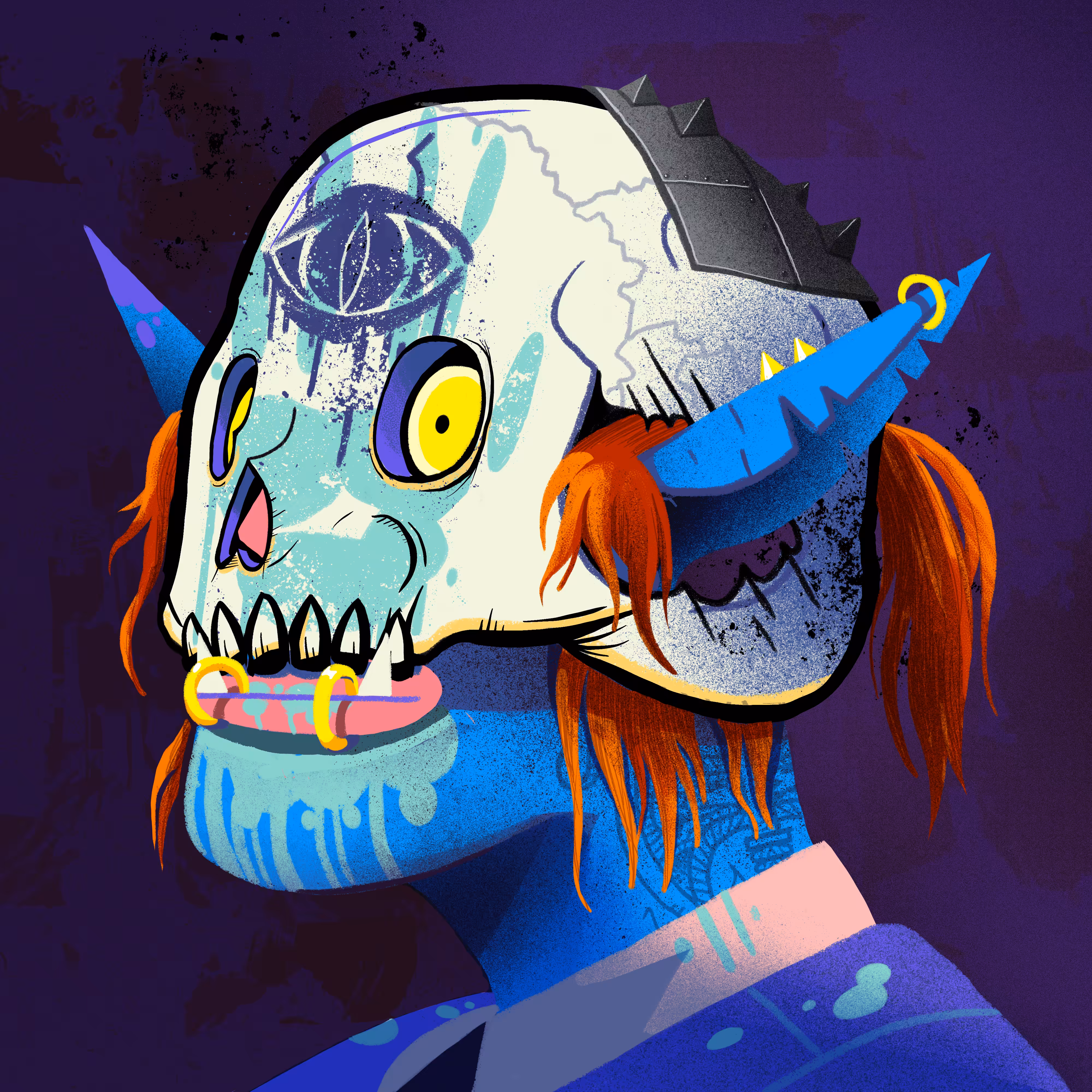 Almost Fancy Skull #52 - Orc Carpool Club