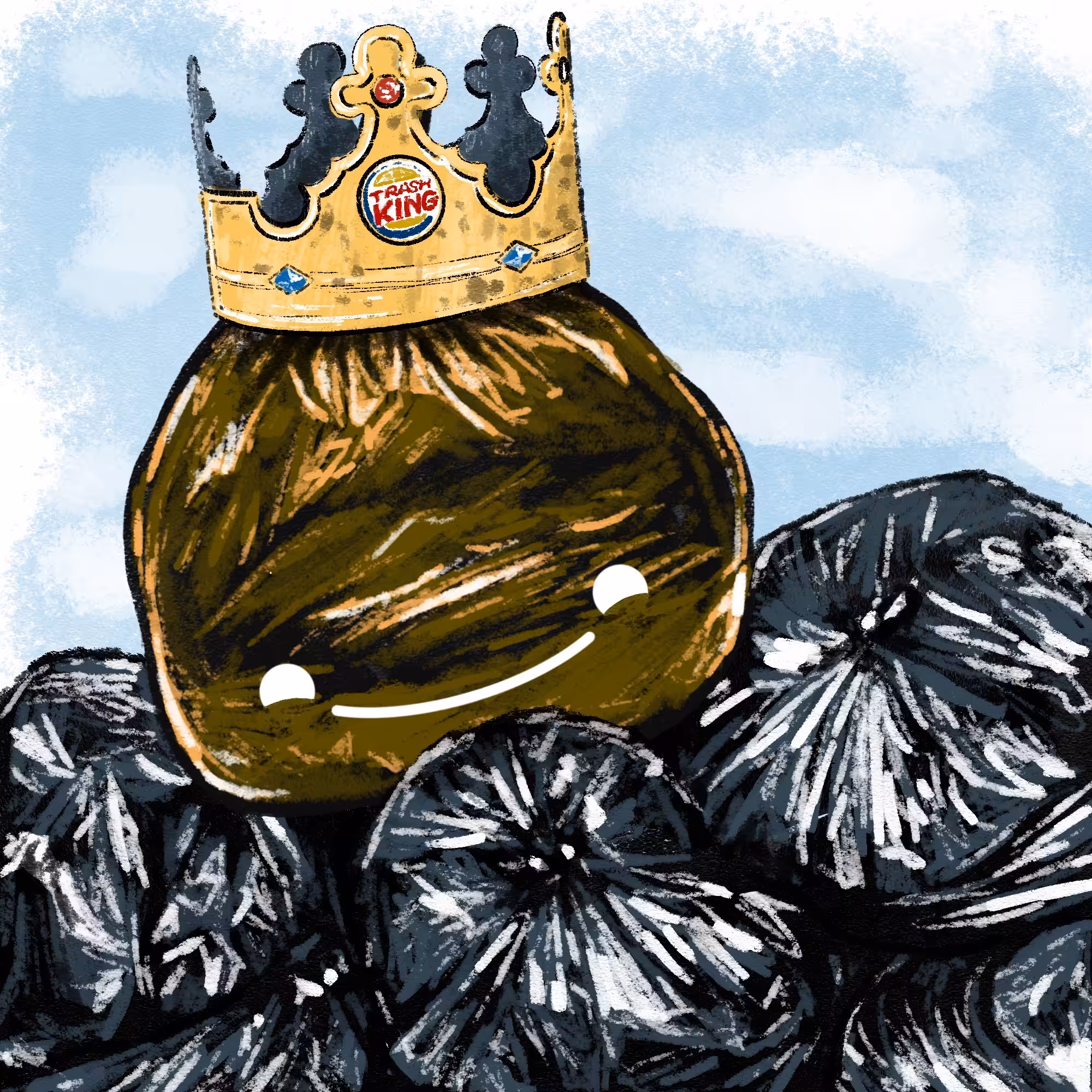 The King of the Trash Pile