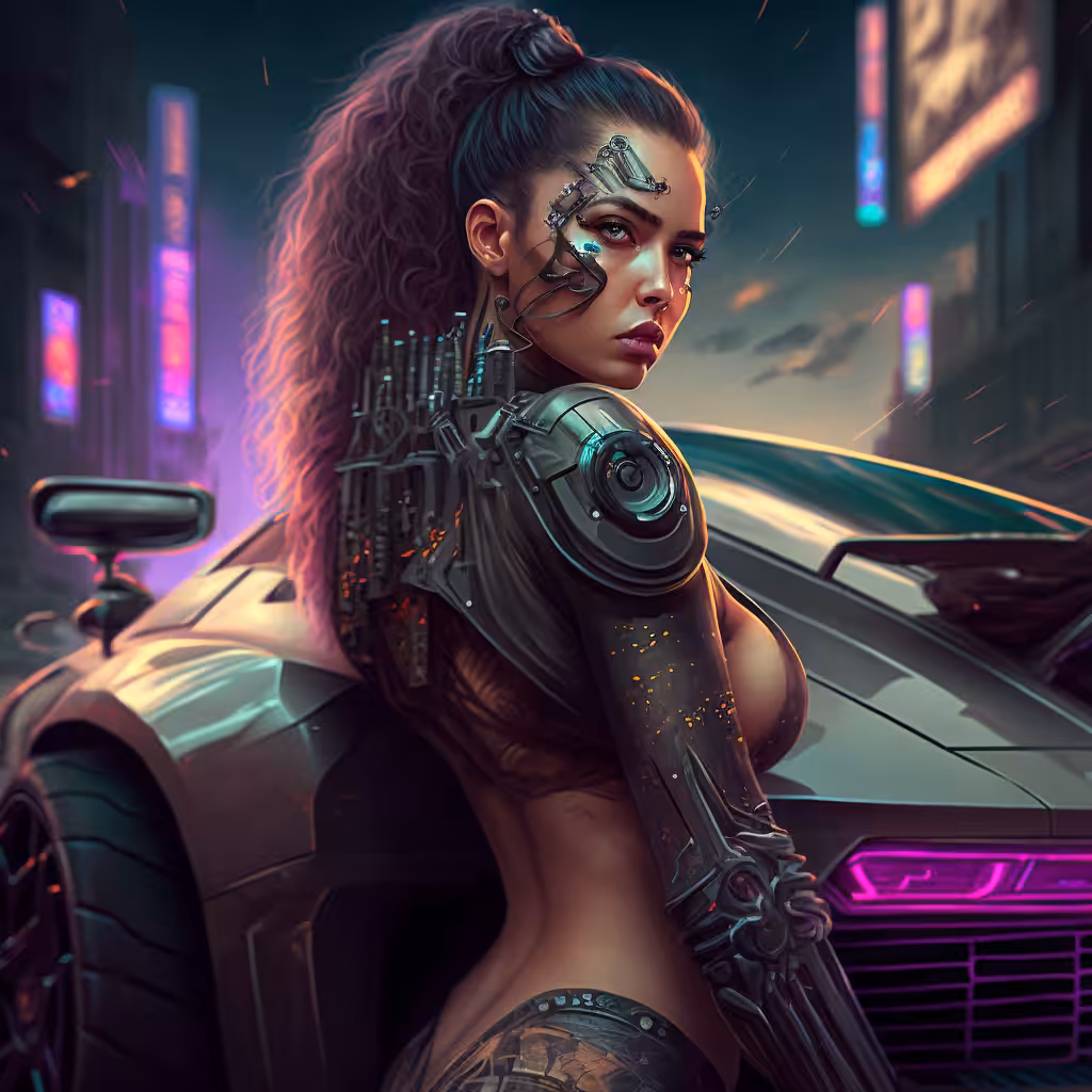 Cyber Girl #1