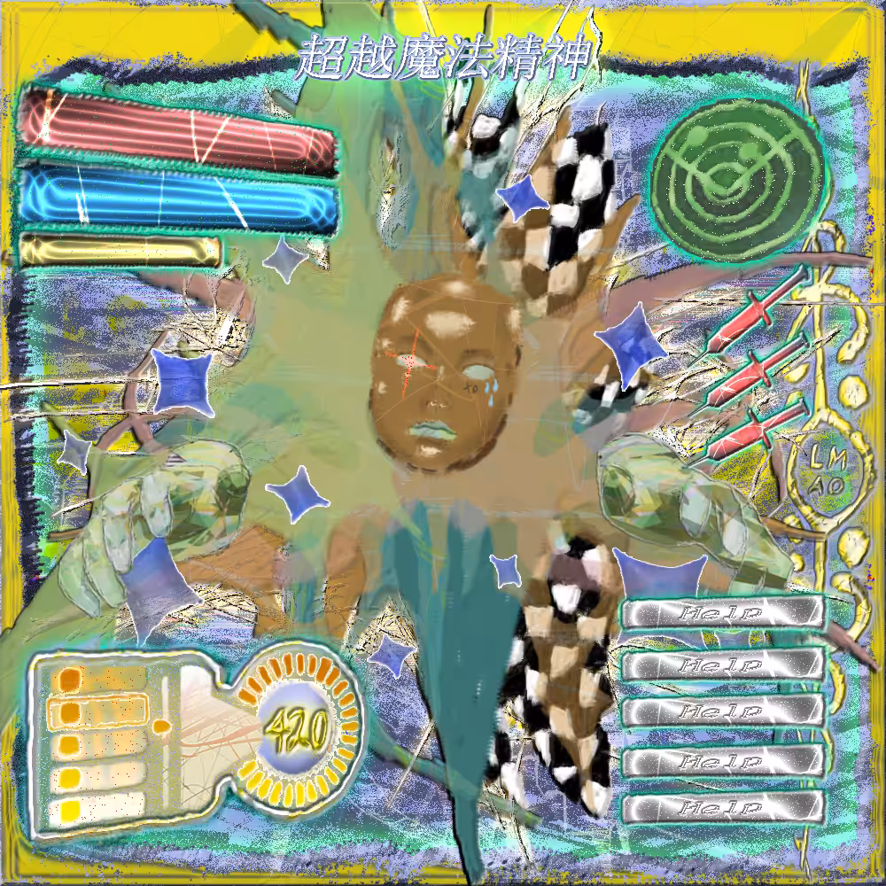 "Why I Left NFT: A dive into capitalist dystopia, digital revolt, and post-human despair through cybernetic speedruns, alienated dreamscapes, and blockchain exploitation."