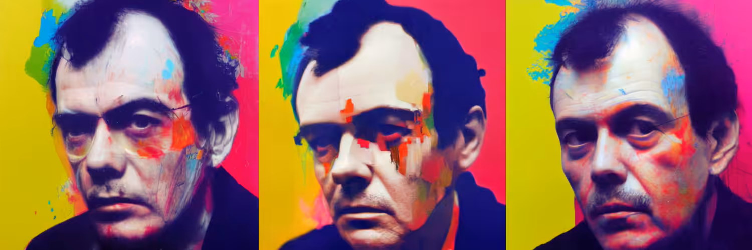 Cy Twombly Banner