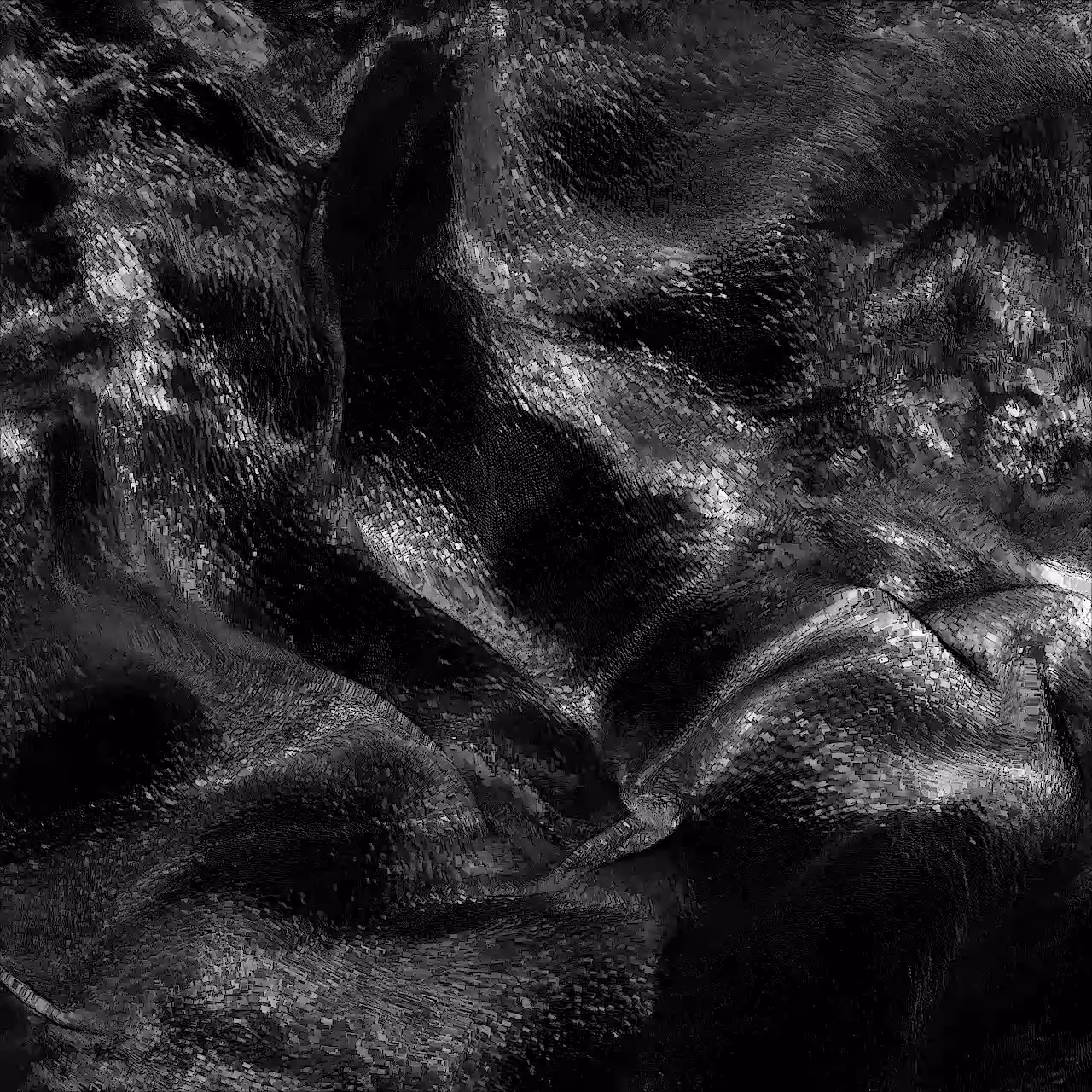 Monochrome Texture Sketch #04
