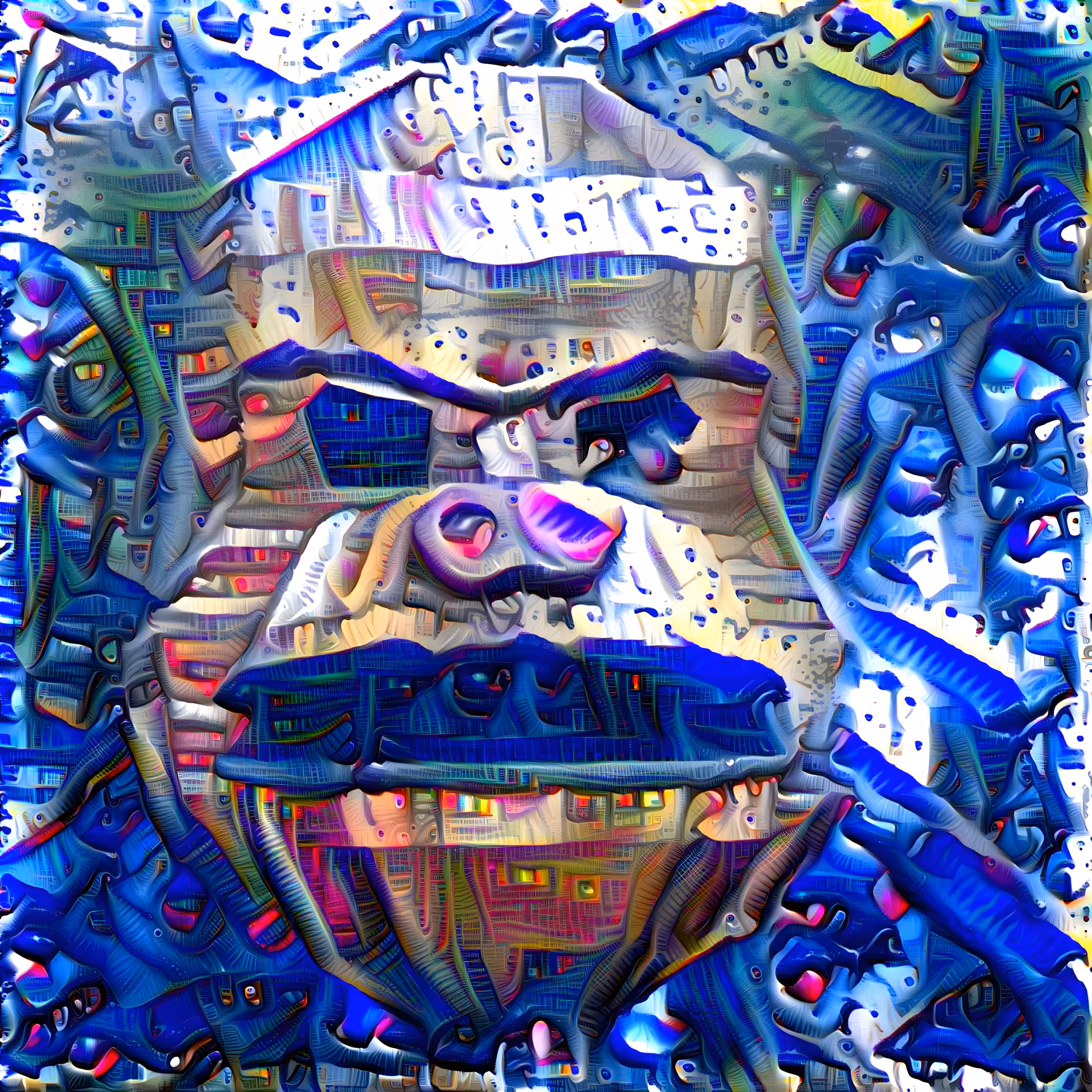 Monkey Bleu style #1