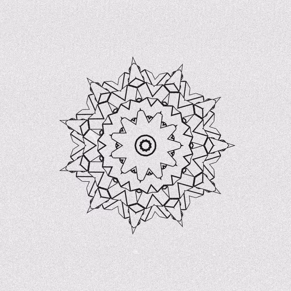 Monochrome Kaleido #190