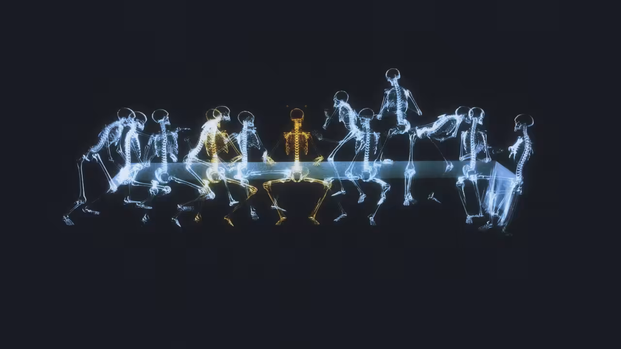 CryptoRays - Last Supper 3D X-ray