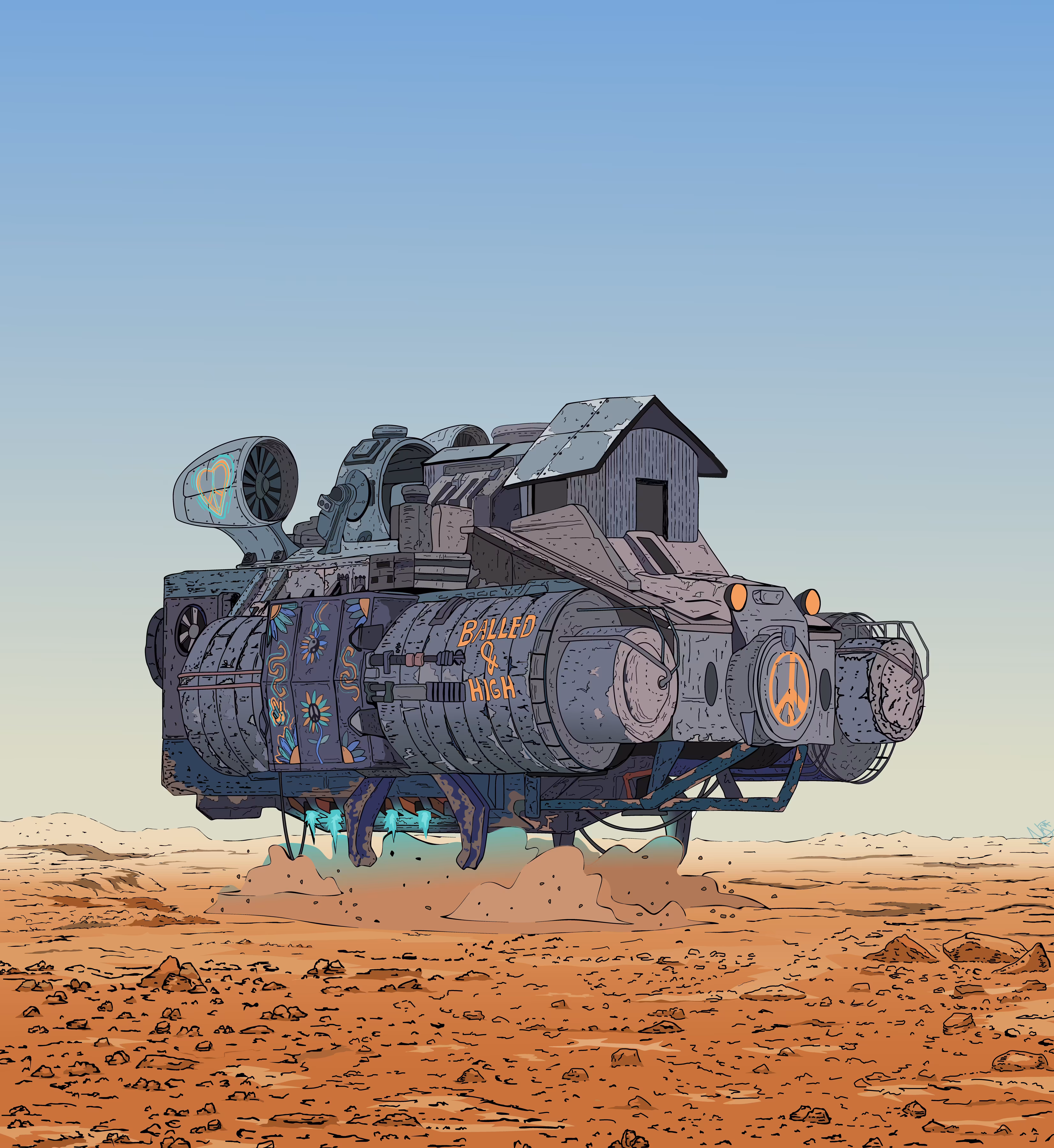 Badlands Ship