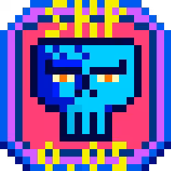✜ 0,05 COINS SKULL PIXEL ✜