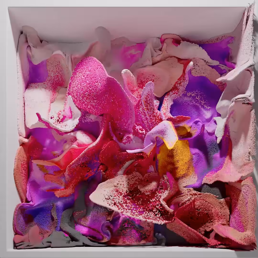 Machine Hallucinations – Nature Dreams : AI Data Sculpture 2021 1/1