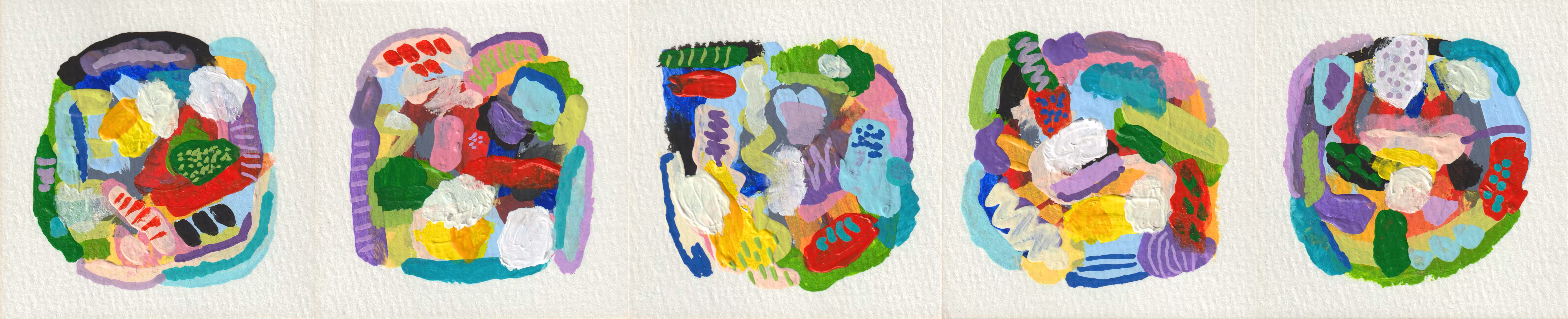 5 Sibling Paintings 28MAR2025