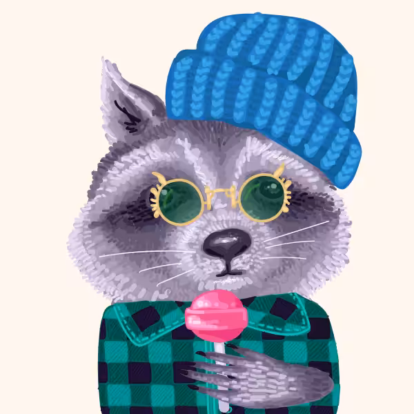 Cool Raccoon Collection #4