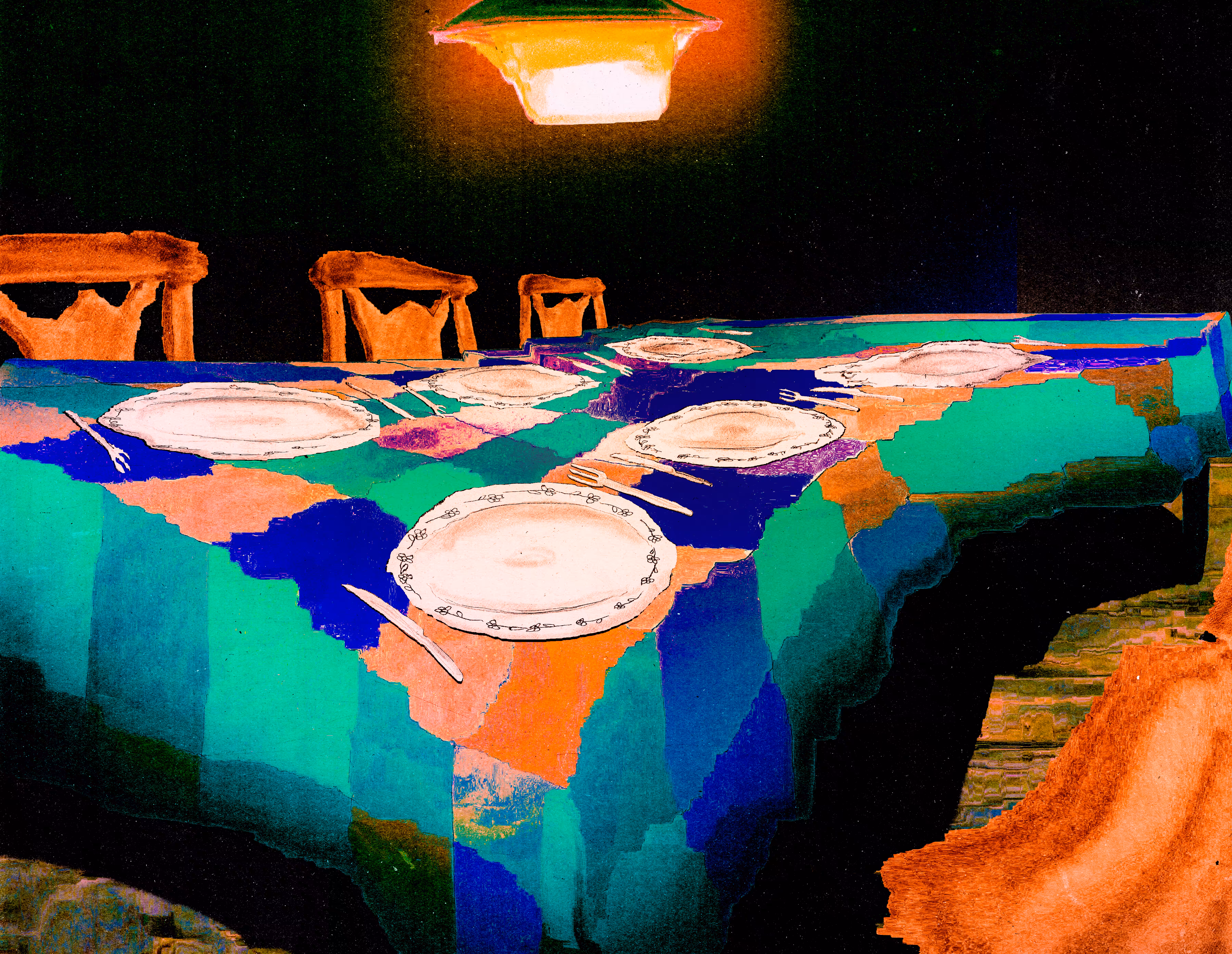 dinner table