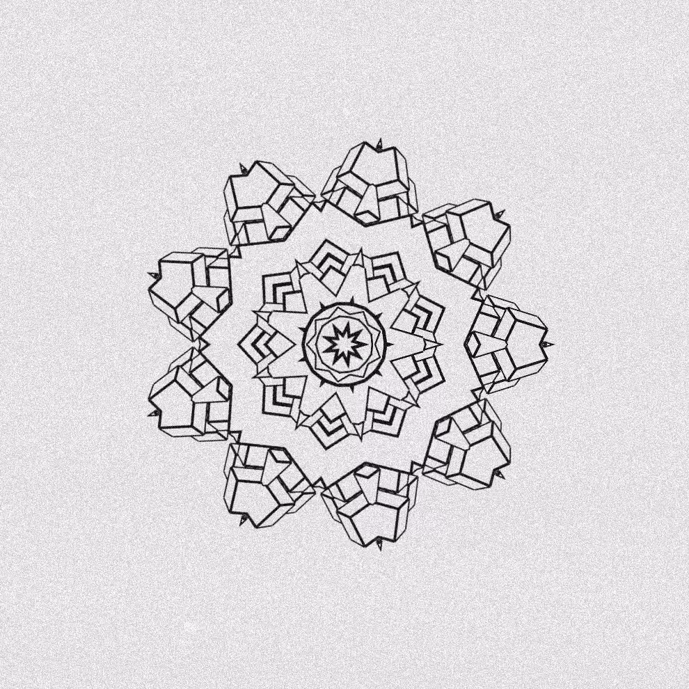 Monochrome Kaleido #137