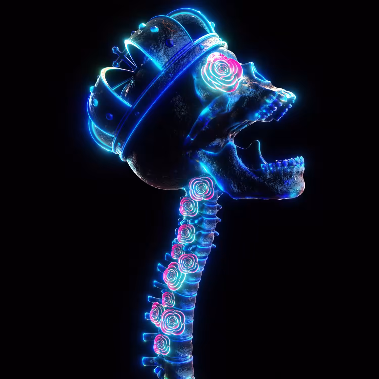 In the form of a skeleton #100