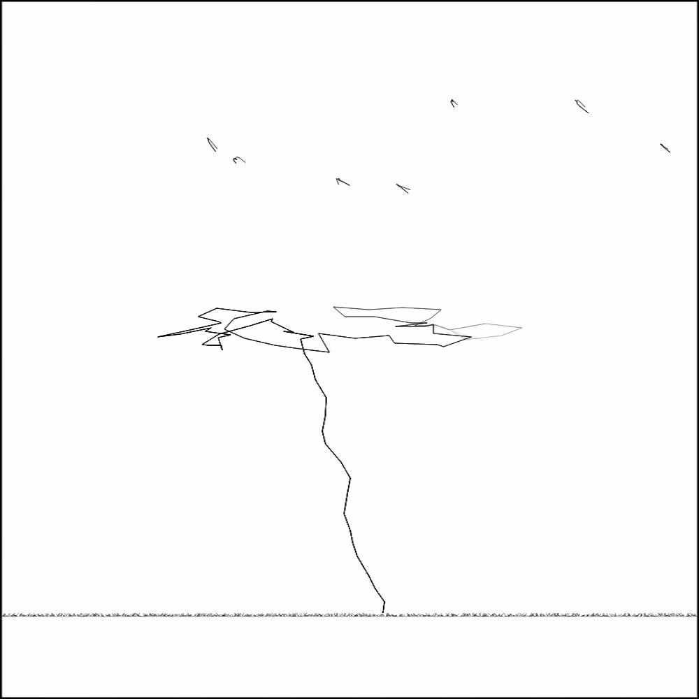 Sketches of a tree #6